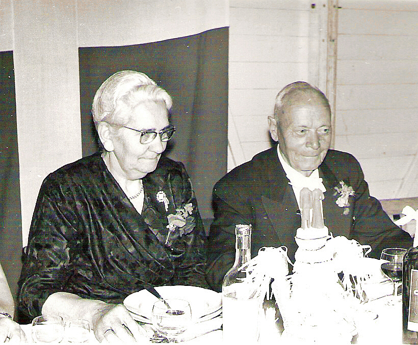 Anders og Dagny's Guldbryllup, 4 Juni 1960.
