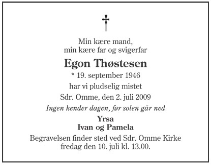 Egon Thøstesen.
