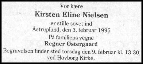 Kirsten Eline Nielsen.