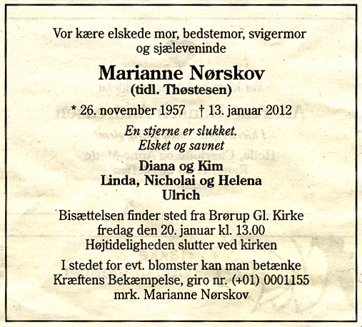 Marianne Nørskov.