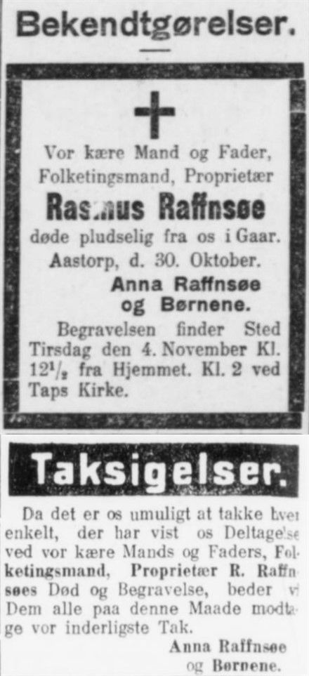 Rasmus Anton Ingvard Marius Raffnsoe.
