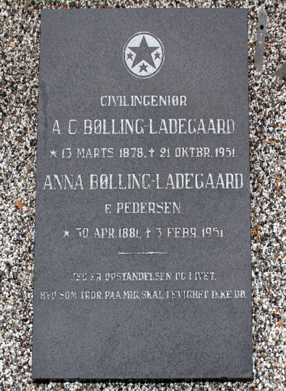 Anders Karl Bølling-Ladegaard og Anna Pedersen.