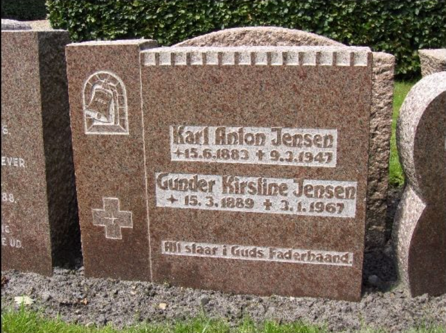 Karl Anton Jensen og Gunder K. Sørensen.