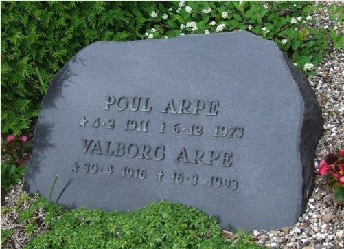 Valborg Legarth og Poul Arpe