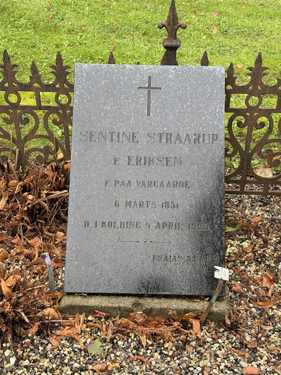 Anne Margrethe Sentine Erichsen 1851-1925.