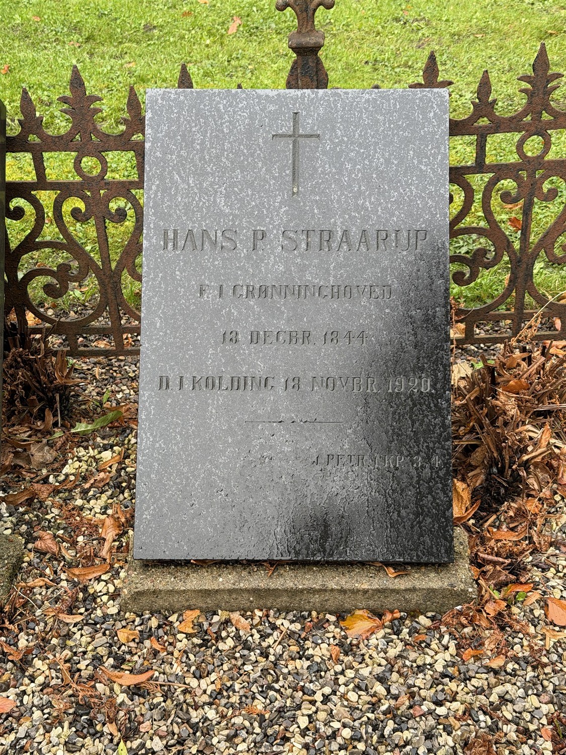 Hans Petersen Straarup 1844-1920.