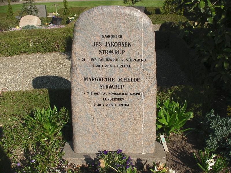 Jes Jacobsen Straarup 1913-2002 og Margrethe Schelde Jensen 1917-2005