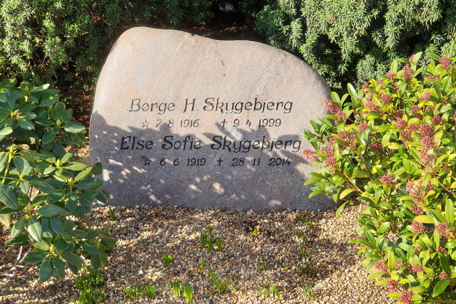 Børge Hagelund Skygebjerg 1916-1999
Else Sofie Straarup 1919-2014