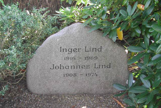 Inger Margrethe Boesen 1916-1969 og Johannes Lind 1908-1974