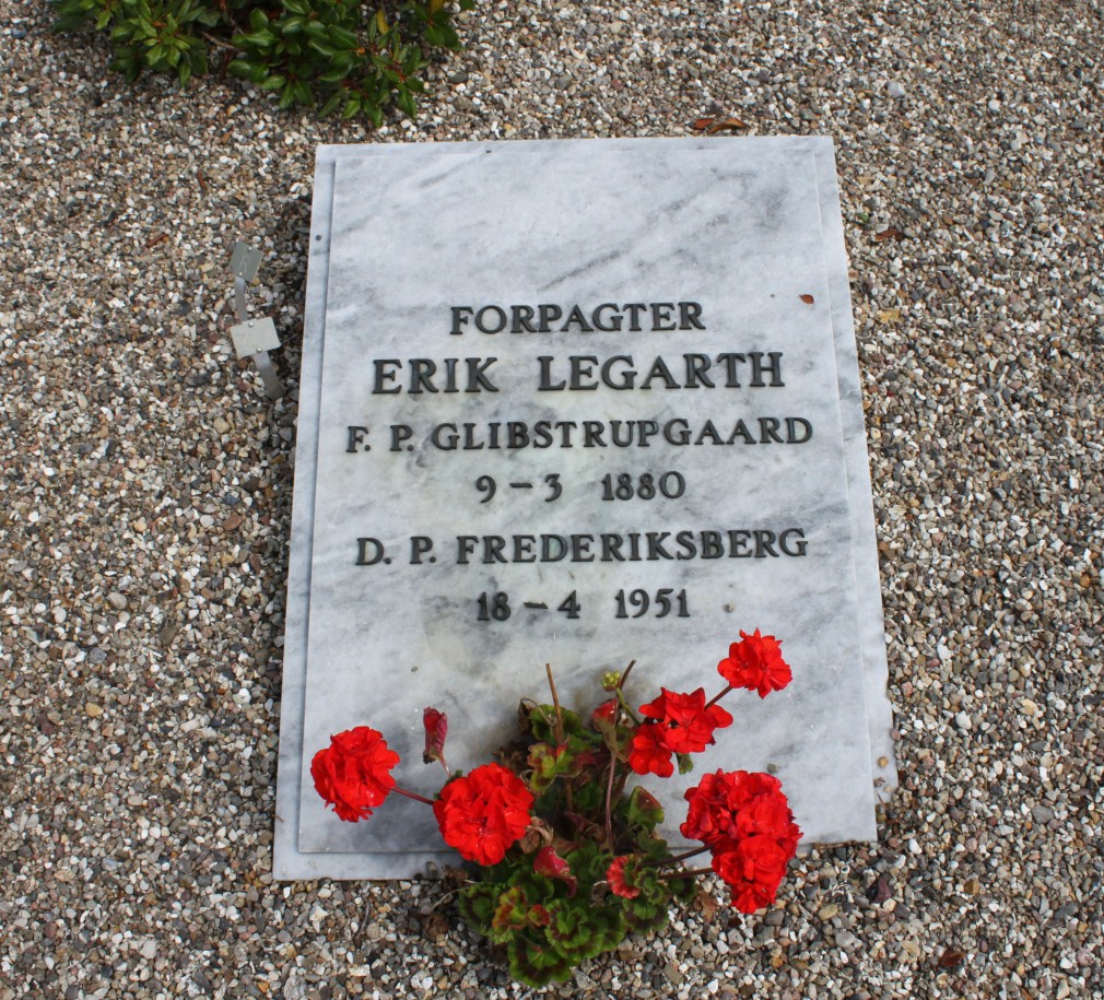 Erik Johansen Legarth, 1880-1951