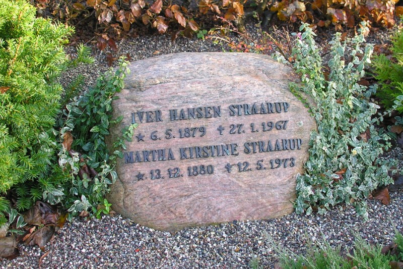 Iver Hansen Straarup 1879-1967 og Martha Kirstine Hansen 1880-1973