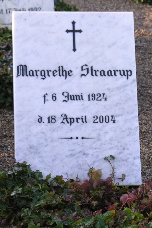 Margrethe Straarup 1924-2004