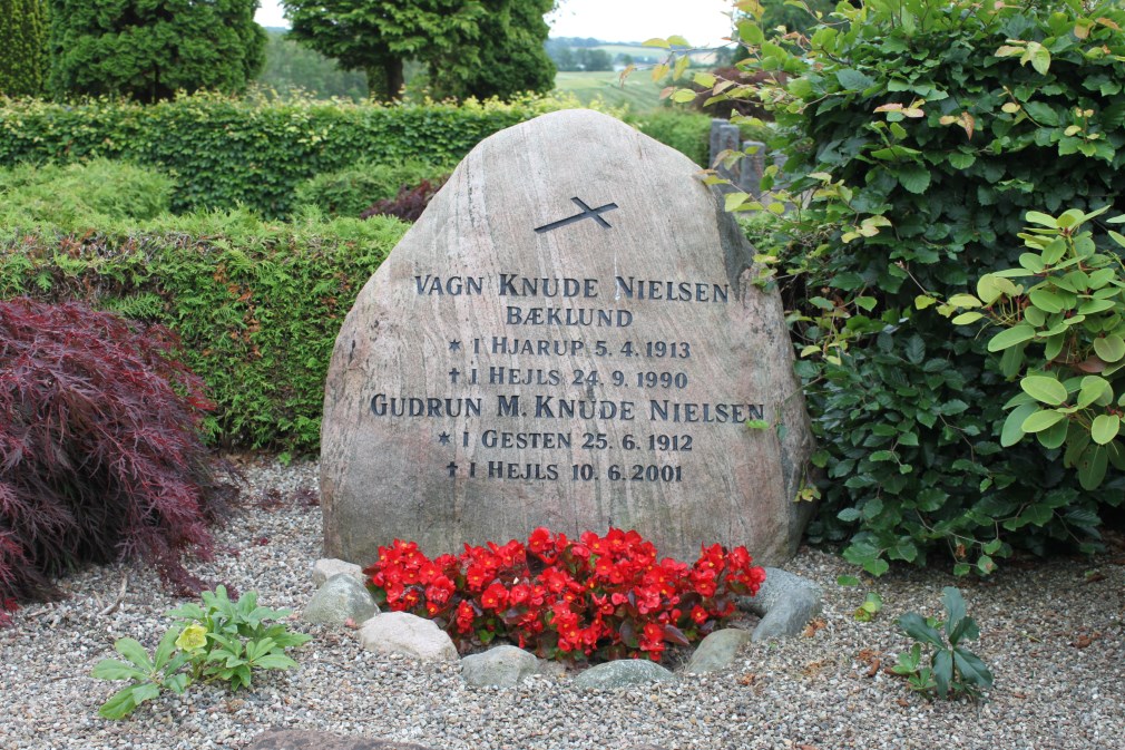 Gudrun Marie Simonsen 1912-2001 og Vagn Knude Nielsen 1013-1990.