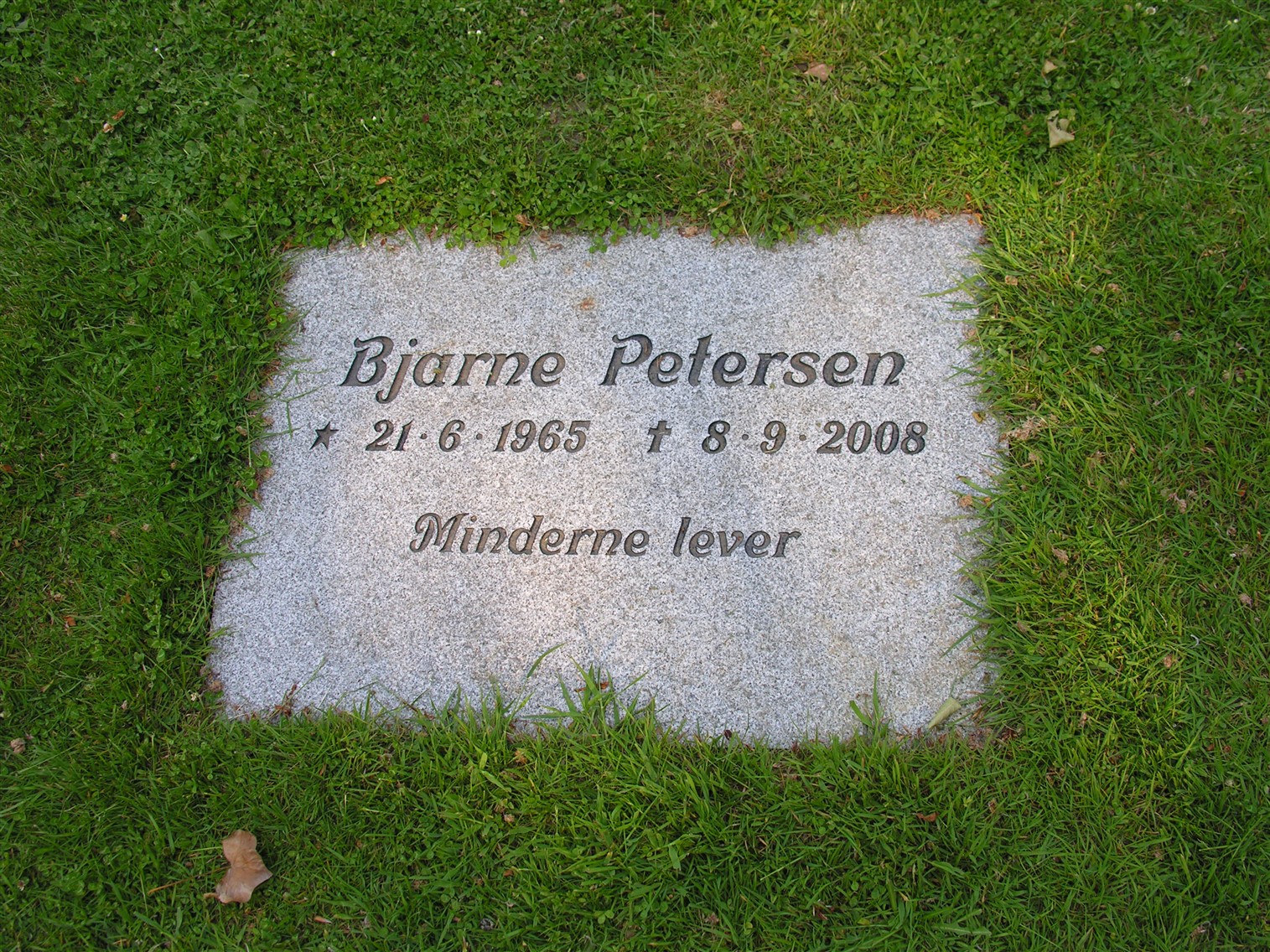 Bjarne Petersen, 1965-2008.