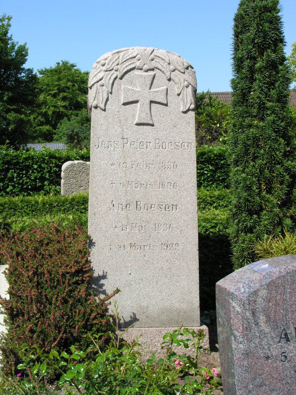 Jens Peter Boesen 1830-1906 og Ane Paaske 1836-1922