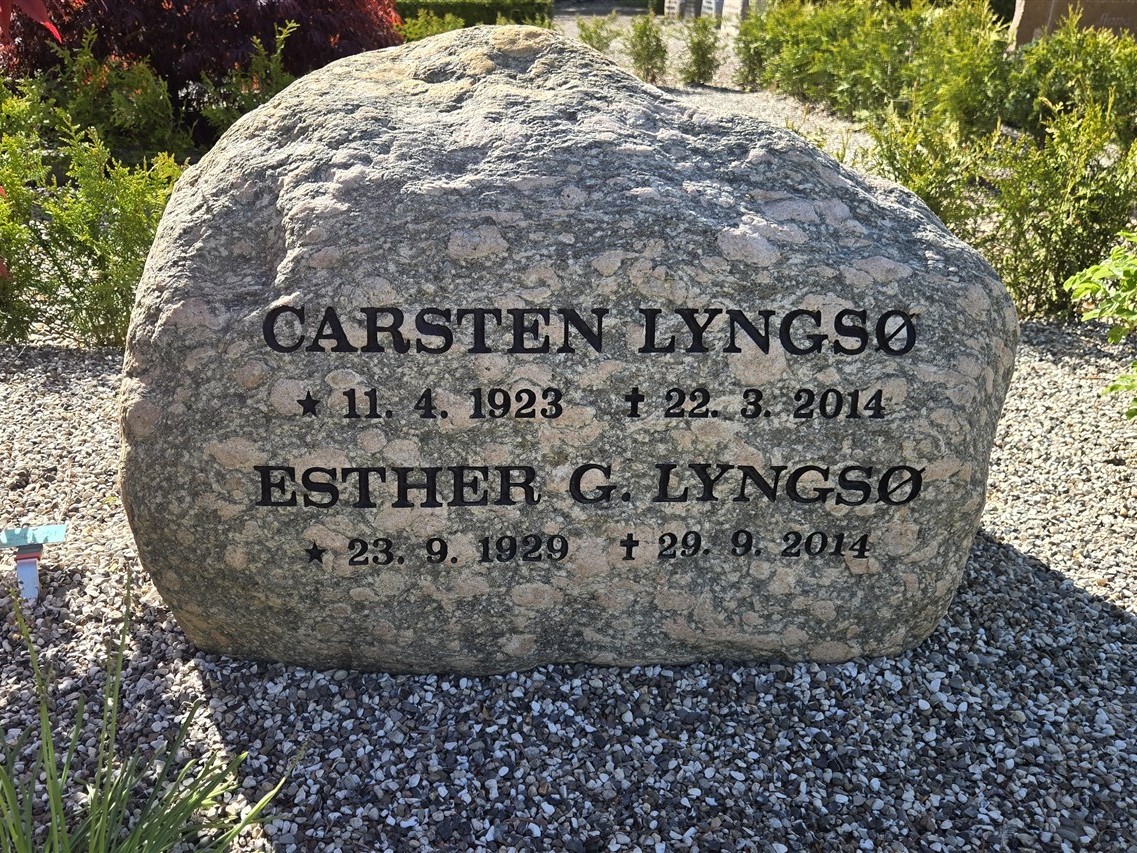 Carsten Lyngsø & Esther Godthaab Jensen.