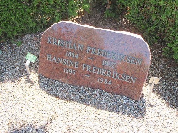 Hansine Thøstesen og Kristian Jørgen Frederiksen.