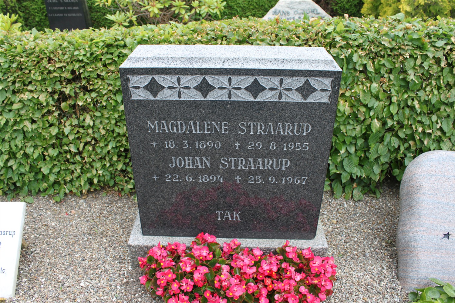Mette Magdalene Petersen Holm 1890-1955.