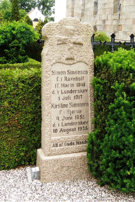 Simon Simonsen 1848-1917 og Kirstine Straarup 1855-1935