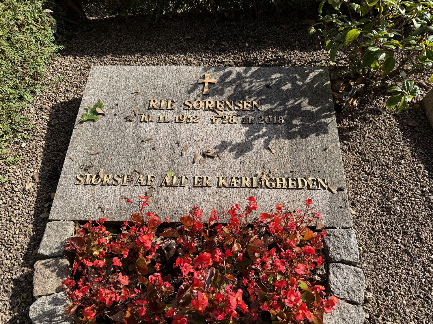 Anne Marie Grønborg 1952-2018.