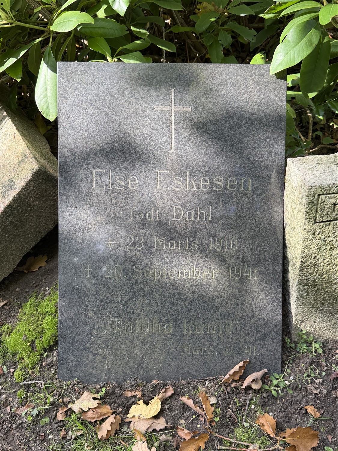 Else Lilian Violet Dahl 1916-1941.