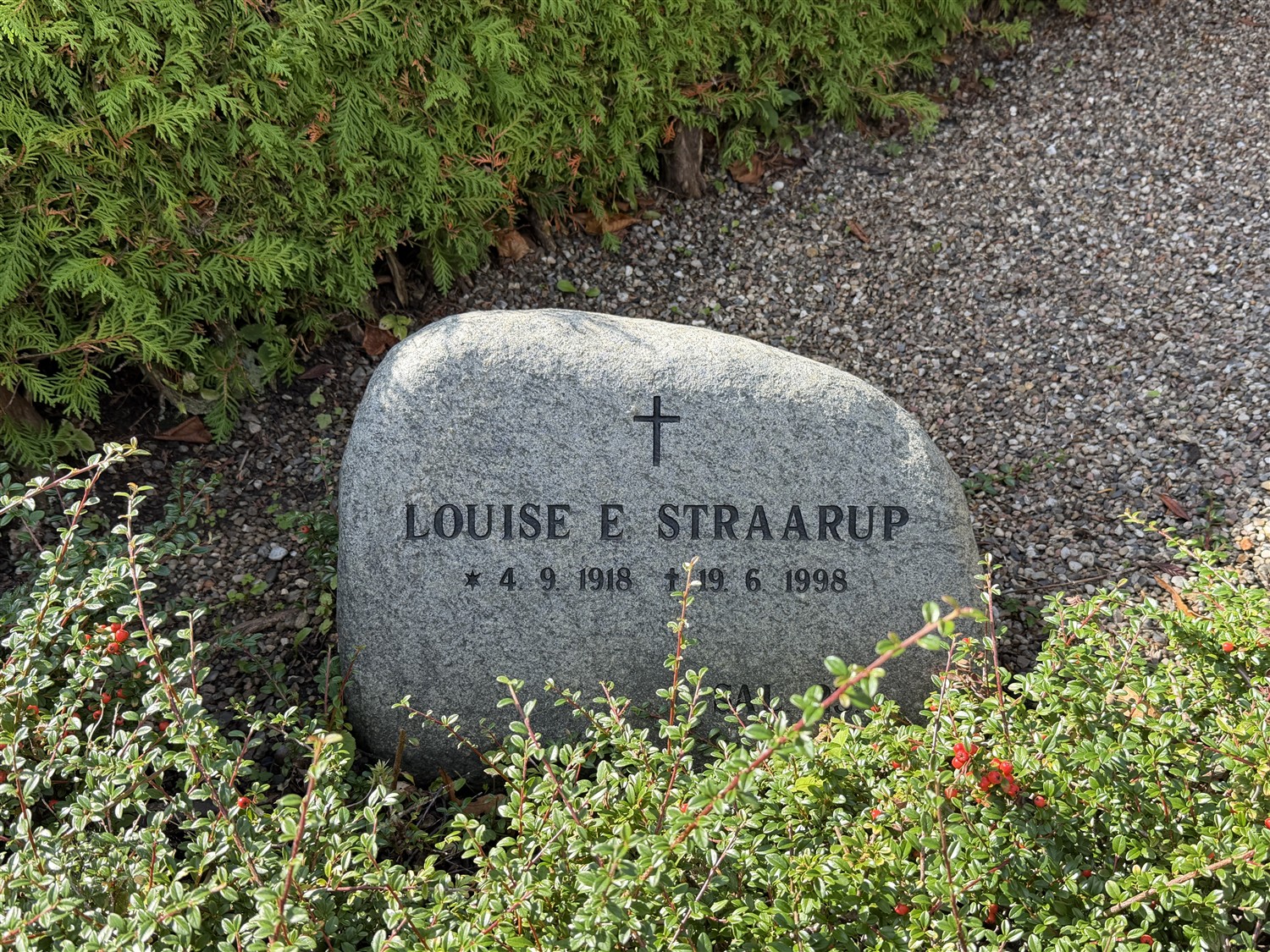 Louise Elisabeth Straarup 1918-1998.