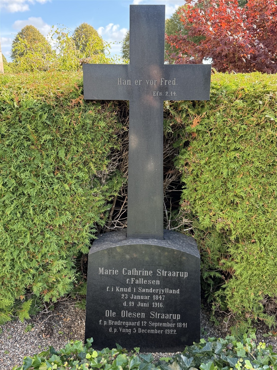 Marie Cathrine Fallesen 1847-1916.