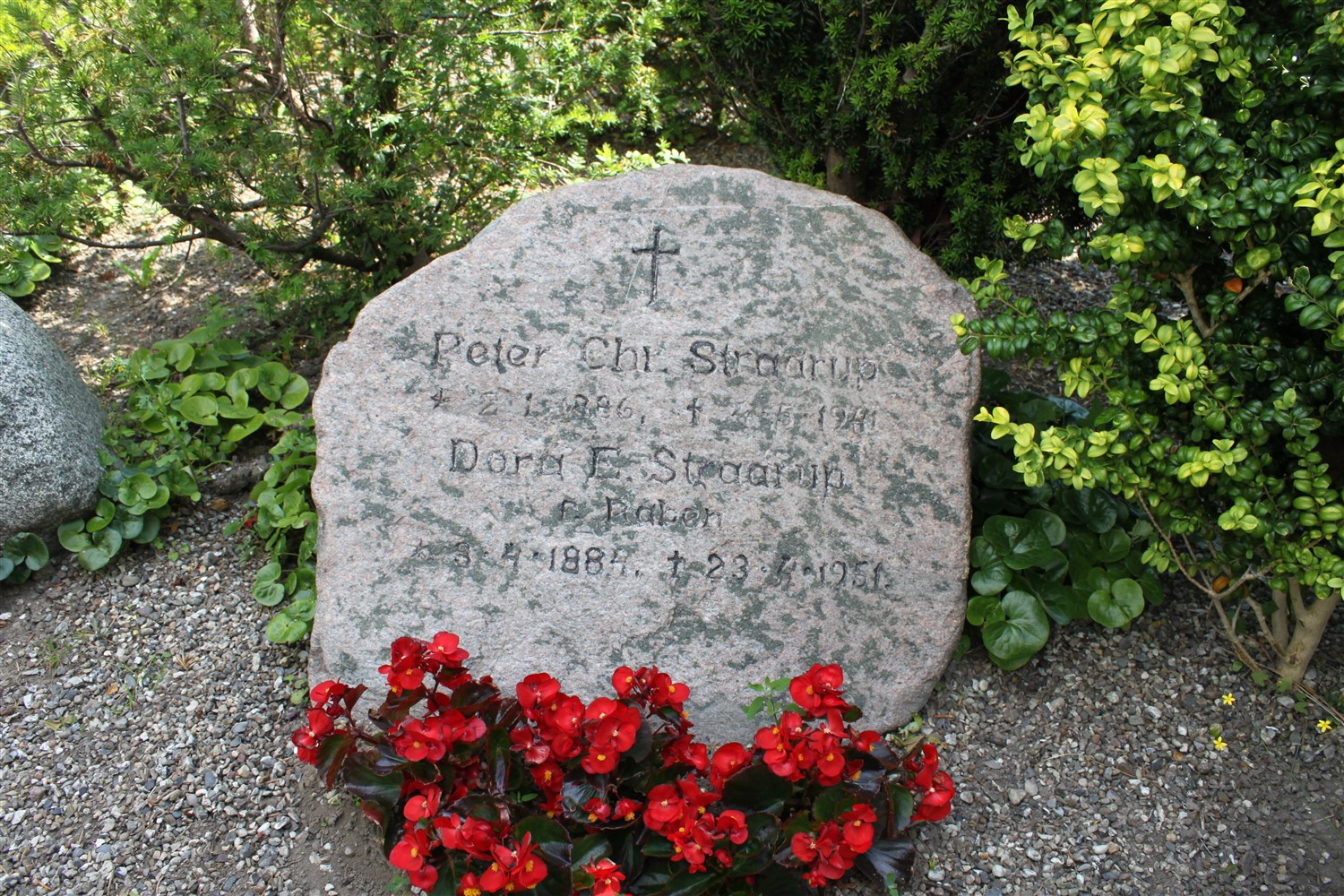 Peter Christian Straarup 1886-1941 og Dorothea Elisabeth Raben 1884-1951.
