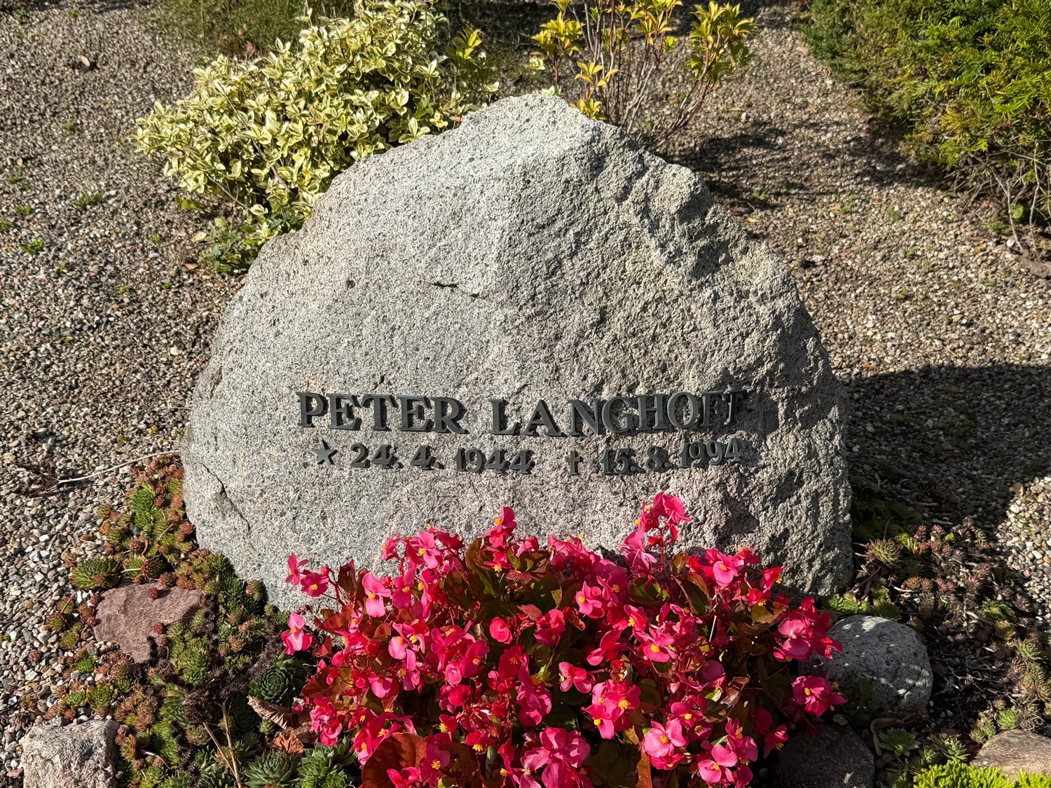 Peter Langhoff 1944-1994.