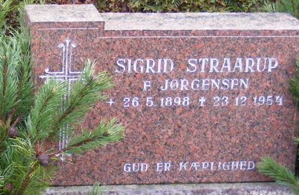 Sigrid Jørgensen, 1898-1954