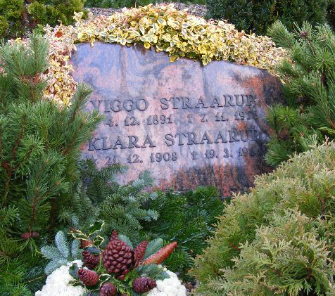 Viggo Berg Straarup, 1891-1973, Klara, 1908-1984