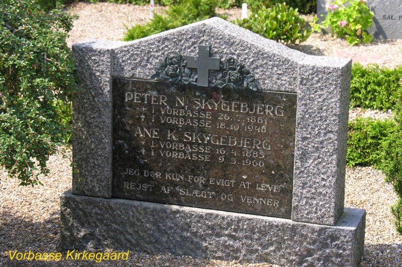 Peter Nielsen Skygebjerg 1881-1946 og Ane Katrine Pedersen
 1885-1960
