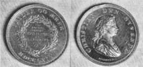 J&oslash;rgen Christensens Guldmedaille.