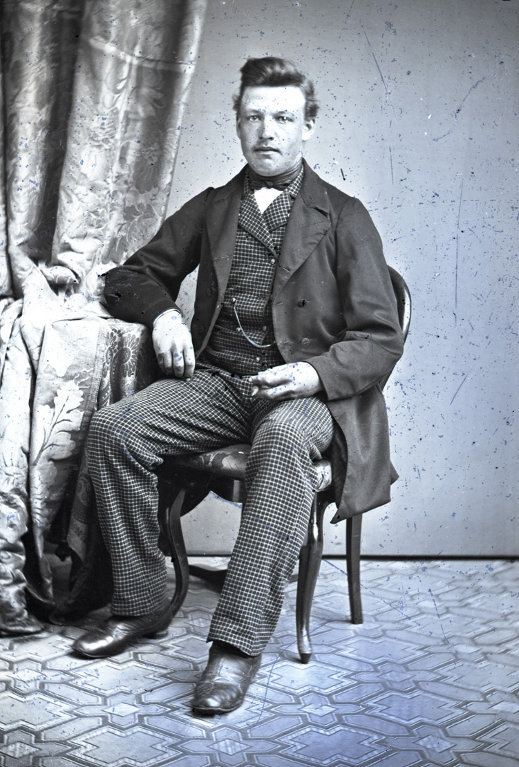 Simon Simonsen, Ravnholt. Ca. 1875.