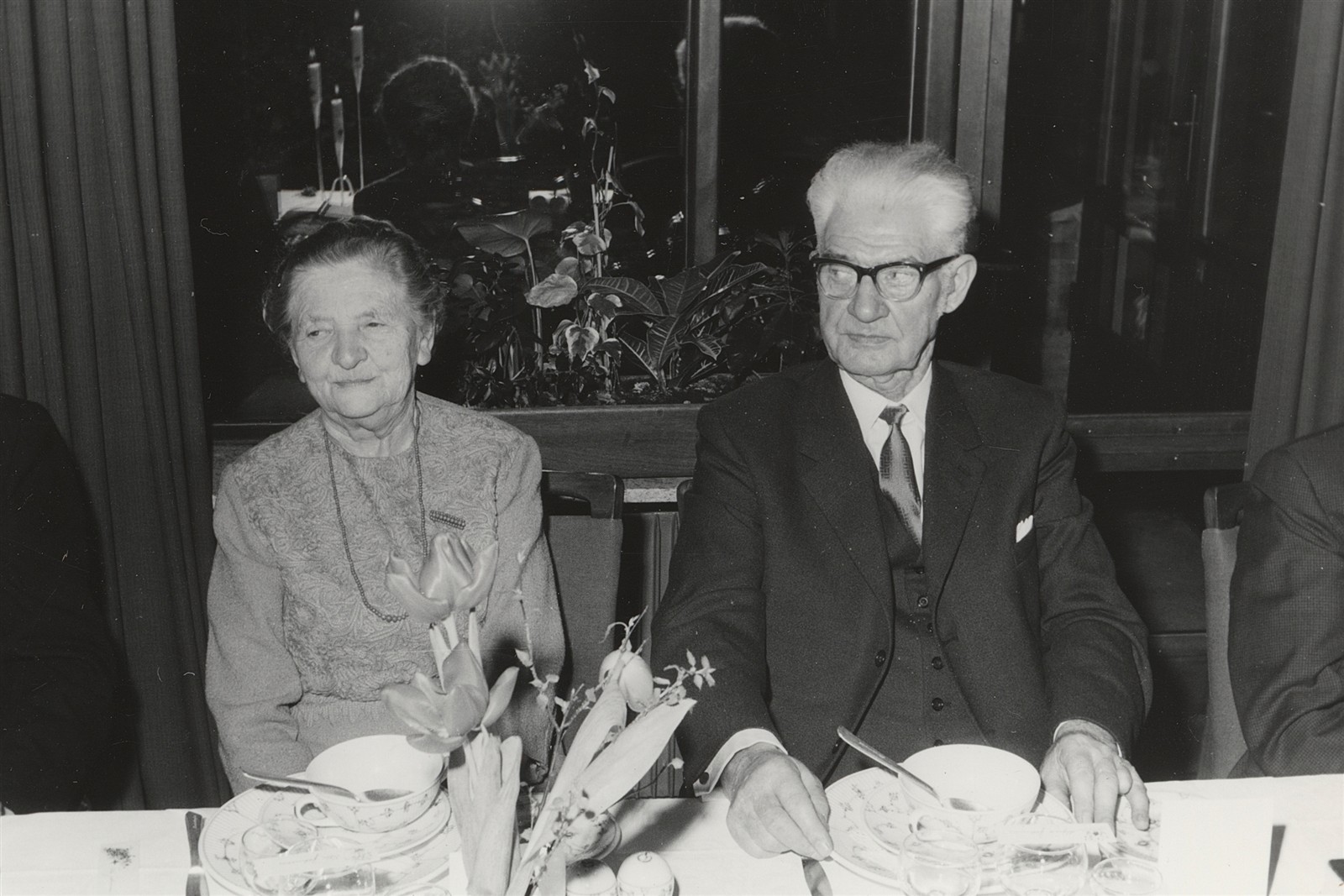 Alfred Johnsen og Tille.