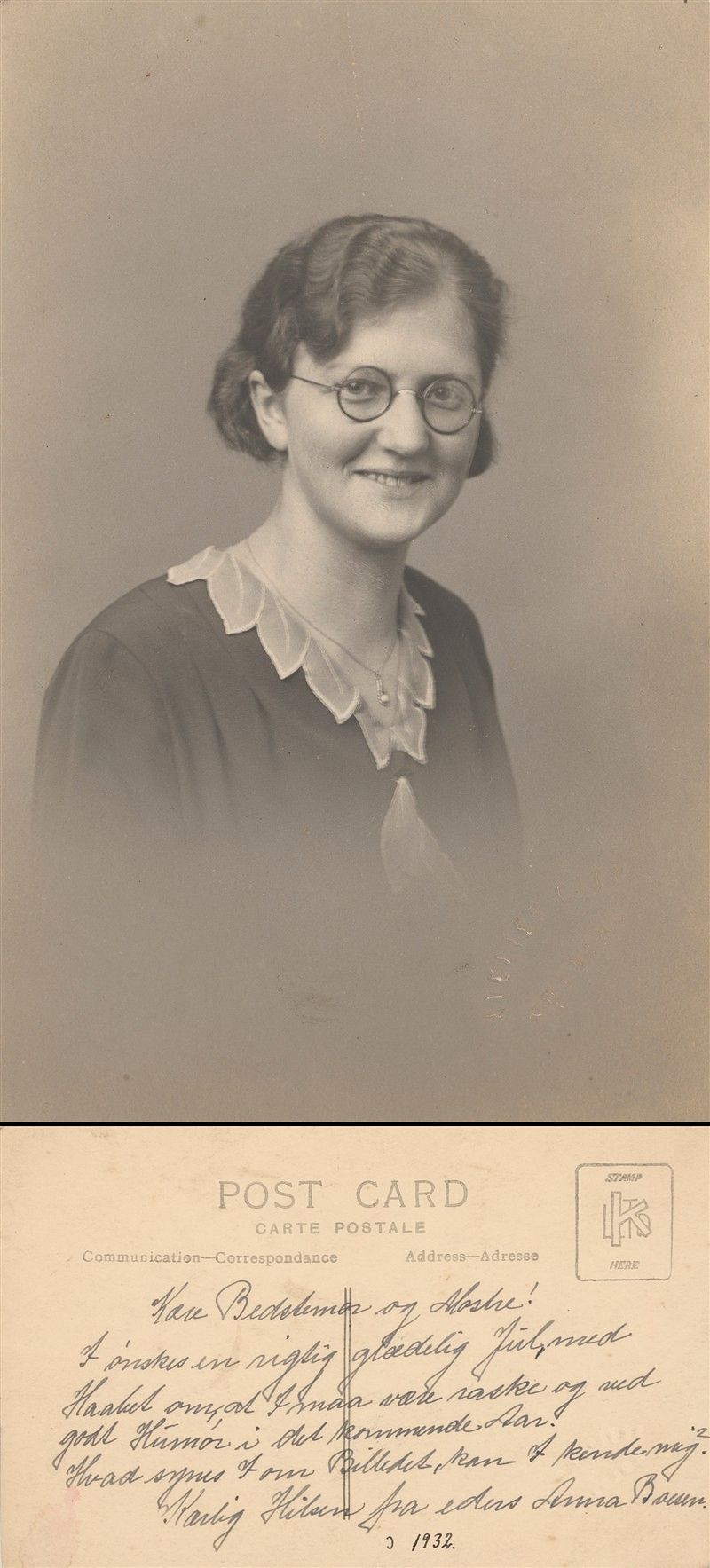Anna Boesen 1932.