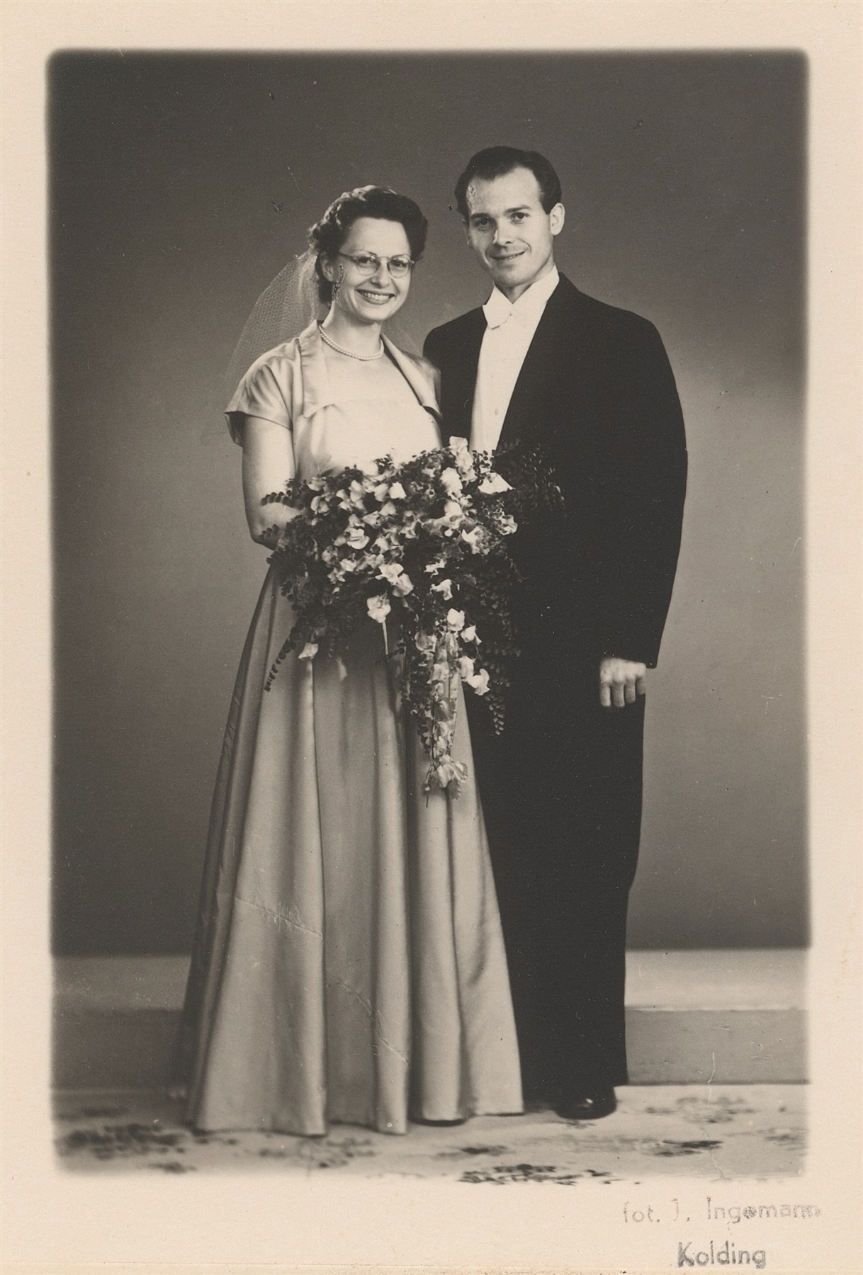 Karen Straarup og Ejgil Vesterholm Johnsens Bryllup.
