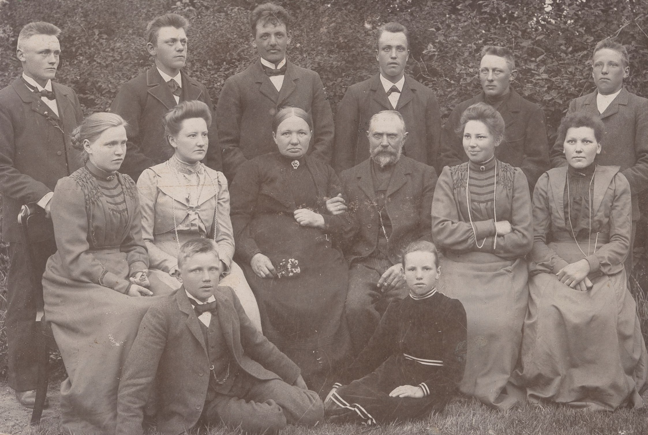 Sommeren 1905 på Skødebjerg.