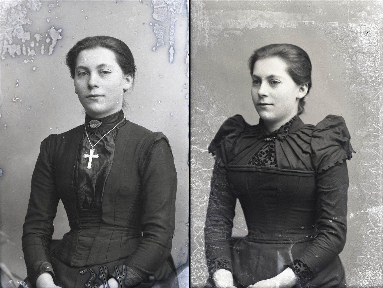 Ingeborg Thomsen 1892 og 1893.