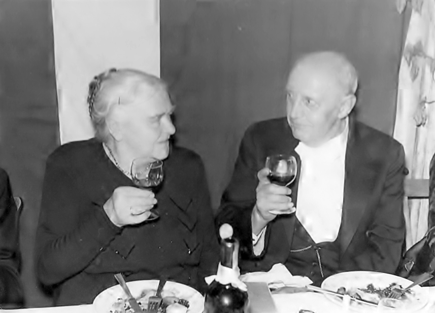 Martha Kirstine Hansen og Iver Hansen Straarup.