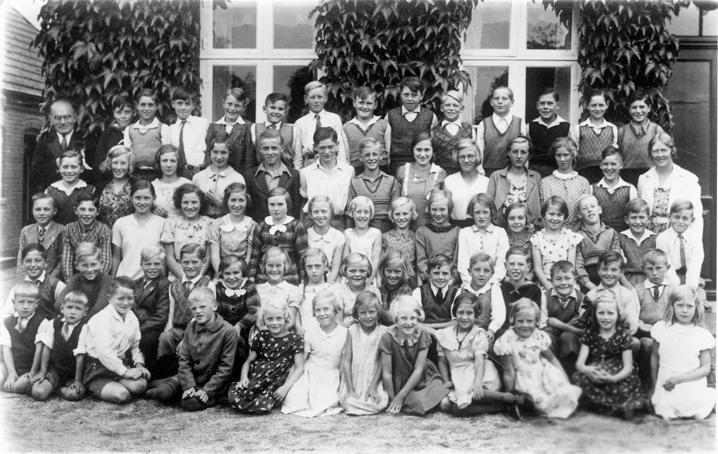 Skolefoto fra 1940.