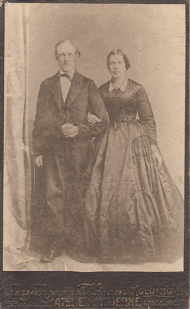 Maren Simonsen og Jens R. Pedersen blev gift i 1867.